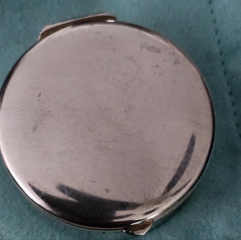 Tiffany & Co. 1837 Sterling Silver Round Pill Trinket Box With Blue Pouch - Picture 13 of 15